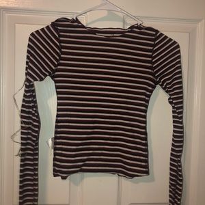 Long sleeve striped shirt